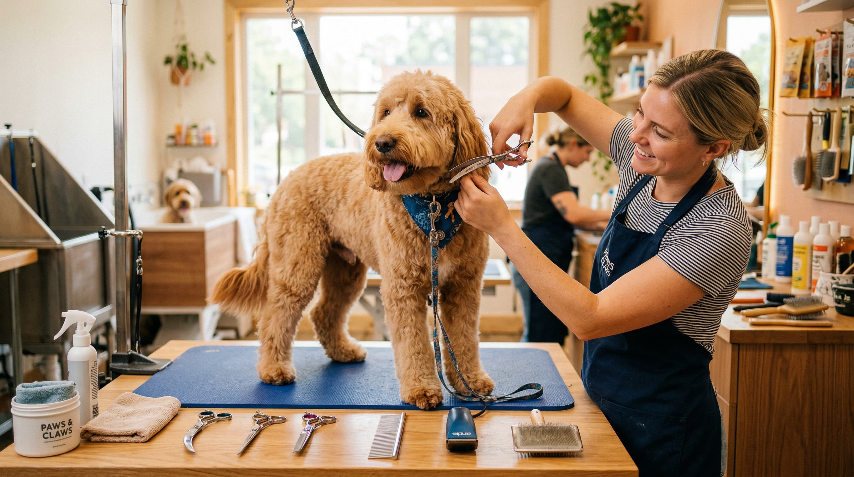 Goldendoodle Grooming Guide: Brushing, Bathing & Haircuts